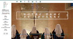 Desktop Screenshot of abbayejouarre.org