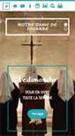 Mobile Screenshot of abbayejouarre.org